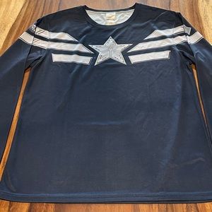 Captain America long sleeve pullover- XXL